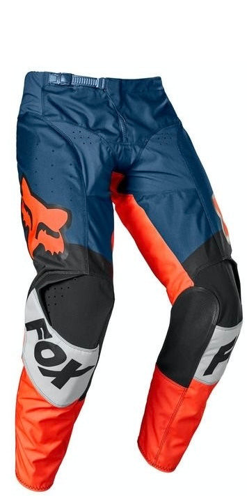 Fox Racing 180 Motocross Jersey & Pants Set – Orange/Black/Blue