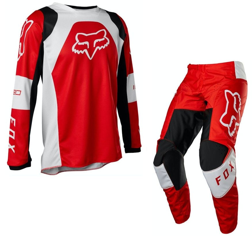 Motocross riding suit fox racing shirt and pant